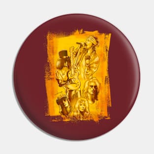 Golden Attitude Pin