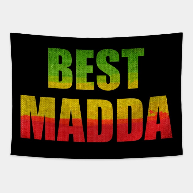 Best Madda, Jamaica, Mothers Day Tapestry by alzo