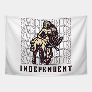 Sagittarius The Independent Zodiac Sign Tapestry