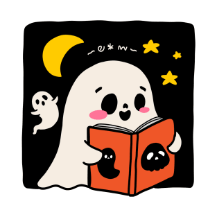 Spooky bookworm : Cuddles & Chills T-Shirt