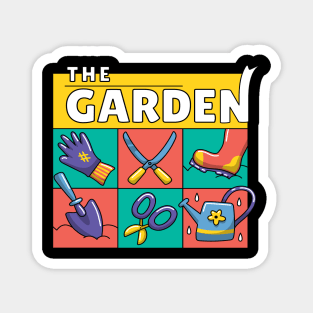 Garden gardening plants flowers tool park Magnet