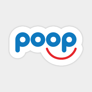 ihop poop logo parody Magnet