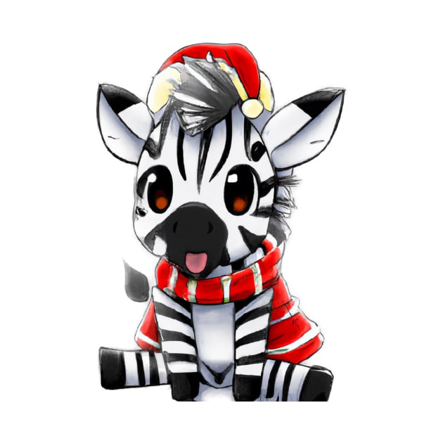 Cute Zebra Drawing by Play Zoo