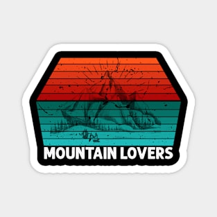 Mountain Lovers Magnet