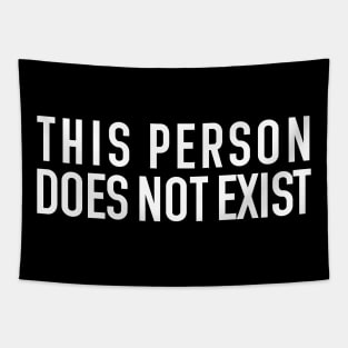 This Person Does Not Exist Tapestry