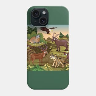 Mountain Scene Phone Case