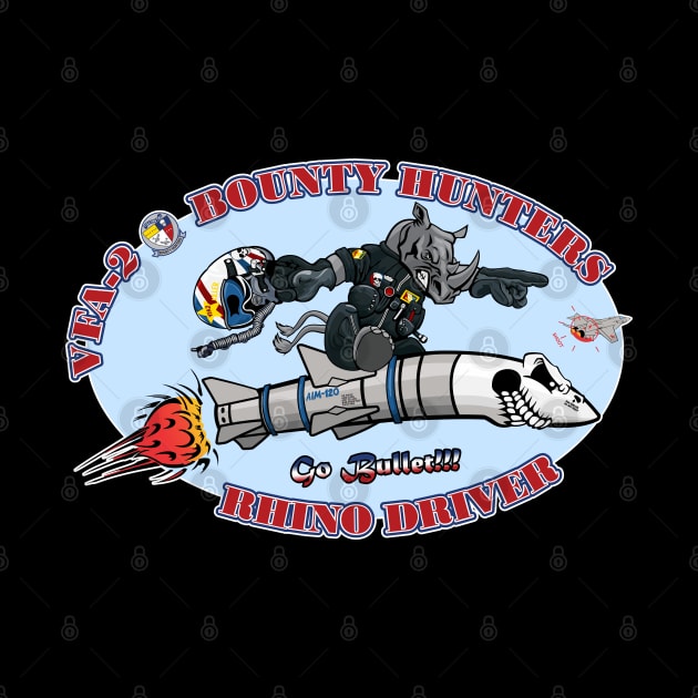 Bounty Hunters Rhino Nose Art by MBK