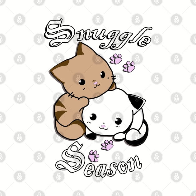 Cute Cat Cubs Adorable Kittens & Quote Winter Babies Snuggle Season Gift by tamdevo1