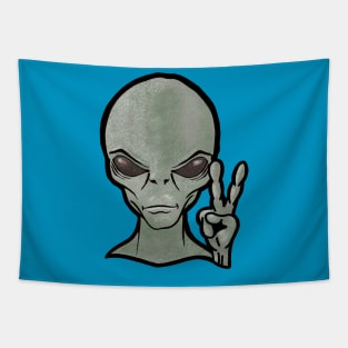 Peace Alien Tapestry