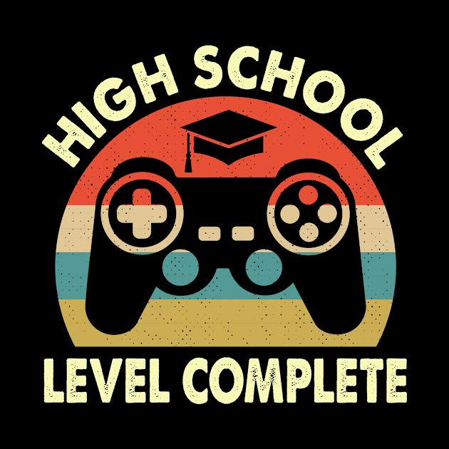 High School Graduation Level Complete Video Gamer by ChrifBouglas