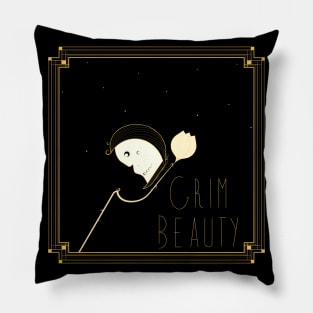 Grim Beauty Pillow