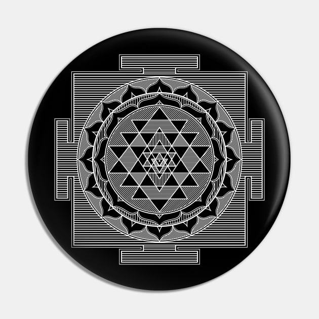 Sri Yantra Pin by marieltoigo