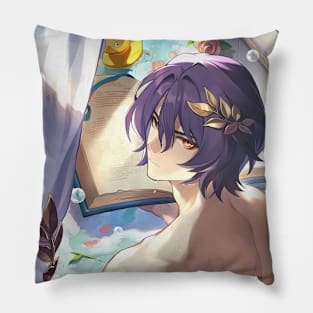 Baptism of Pure Thought • Dr. Ratio • Honkai Star Rail Light Cone Pillow