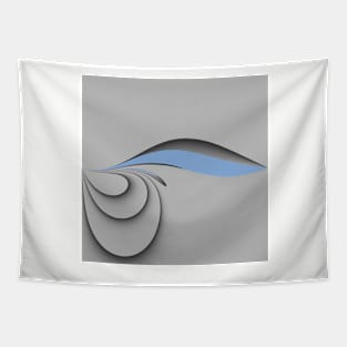 Grey and blue Tapestry