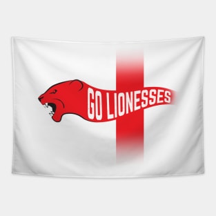 Go Lionesses - get behind the England football team Tapestry