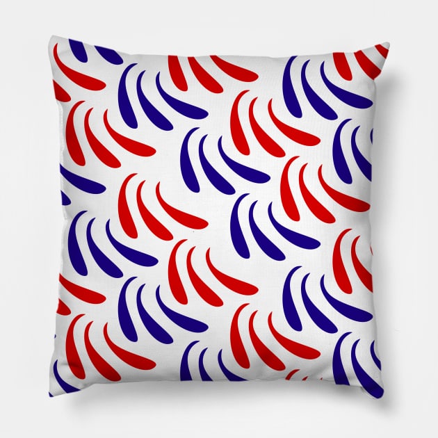 Retro Paisley Pattern Pillow by Davey's Designs
