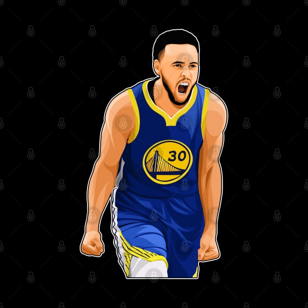 Stephen Curry #30 Get Score by RunAndGow