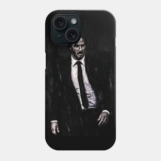 John Wick Minimal Phone Case