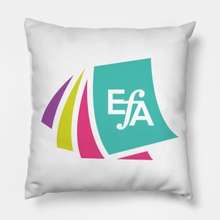 EFA EDIT Committee full-color logomark Pillow