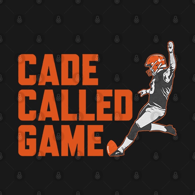 Cade York Cade Called Game by Chunta_Design