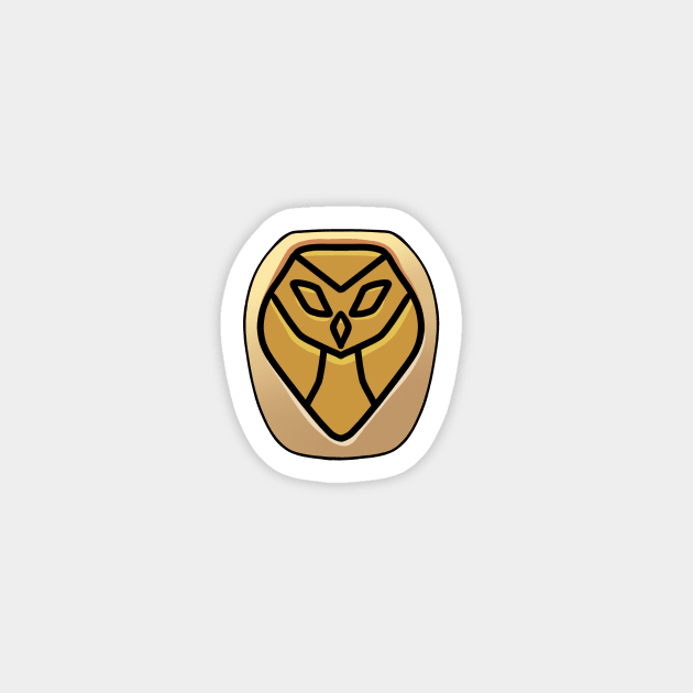 Owl house logo Magnet by dragonlord19