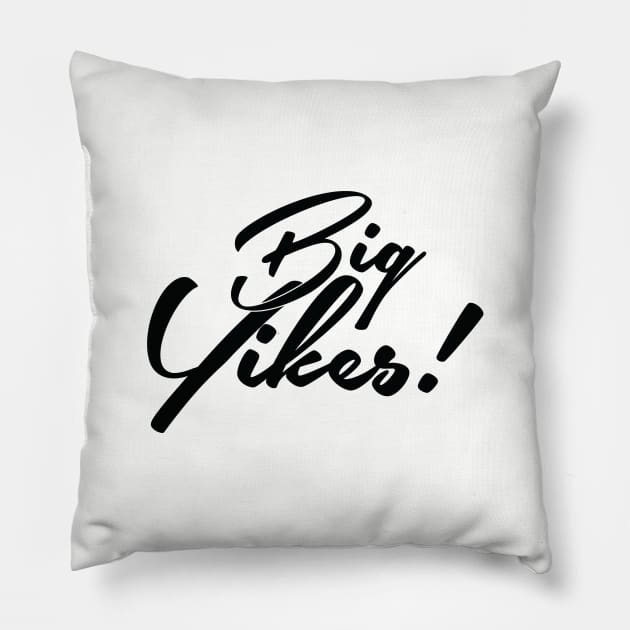 Big Yikes Pillow by jonah block