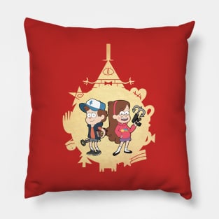 Mystery Twins Pillow