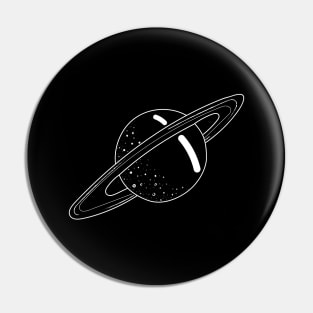 Saturn planet Pin