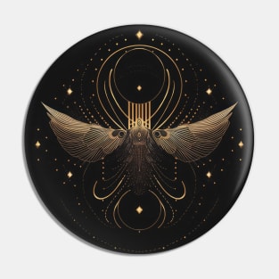 Galaxy butterfly Pin