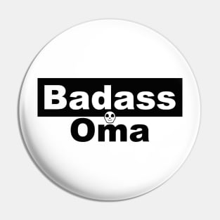 Badass Oma Pin