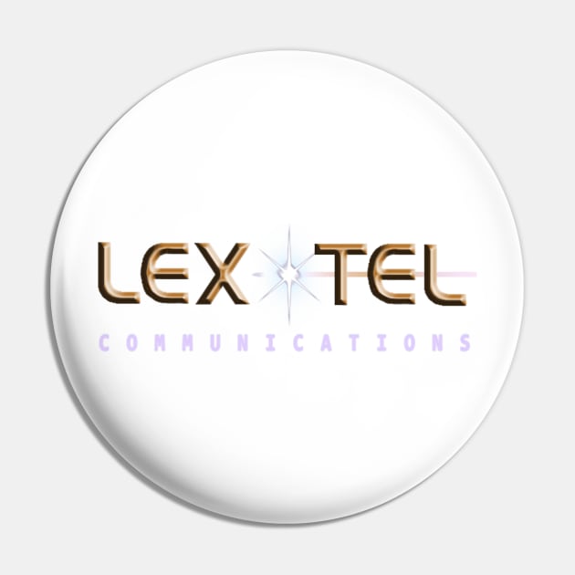 LexTel Communications Logo Pin by KeisukeZero