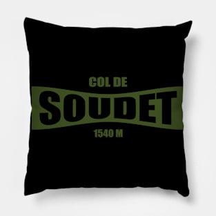 Col De Soudet Cycling Bike Souvenir Pillow