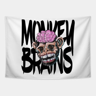 Monkey Brains Color Light Tapestry