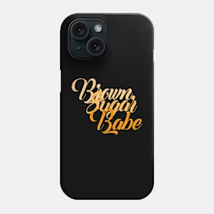 Brown Babe Afro Queen Black African Women Pride Phone Case