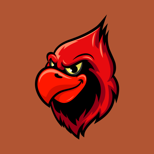 Redbird by Arch City Tees