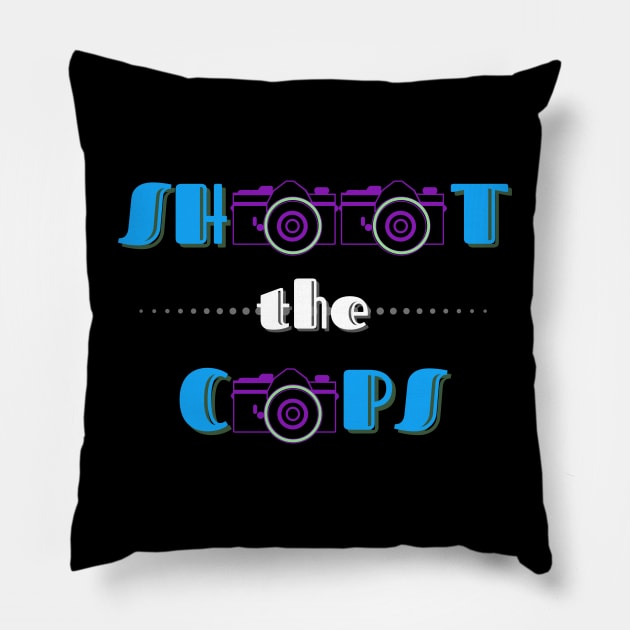 All Cops Are Filmable Pillow by Mad LiberTEE Shop