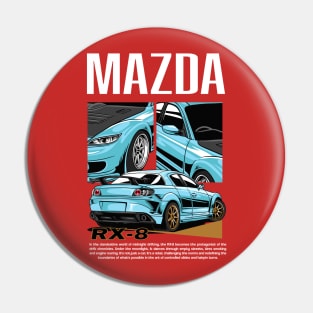 Innovative Mazda RX8 Design Pin