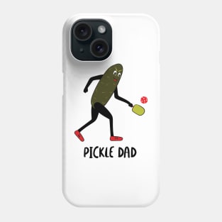 Mens Pickleball Pickle Dad Phone Case