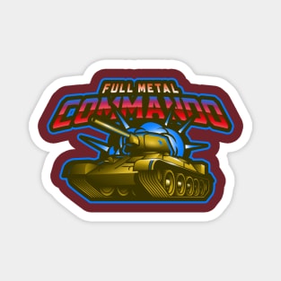 Full Metal Commando Gaming Design T-shirt Coffee Mug Apparel Notebook Sticker Gift Mobile Cover Magnet