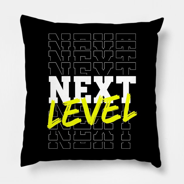 Next Level Pillow by ChrisPrintShop