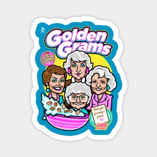Golden Grams Magnet