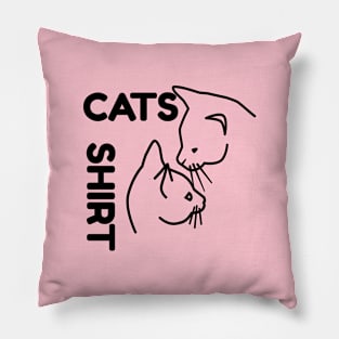 cat shirt Pillow