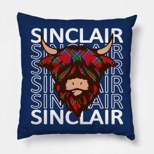 Clan Sinclair - Hairy Coo Pillow