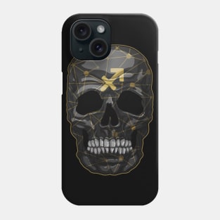 skull, zodiac signs, Sagittarius Phone Case