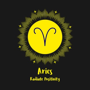 Aries Radiate Positivity T-Shirt