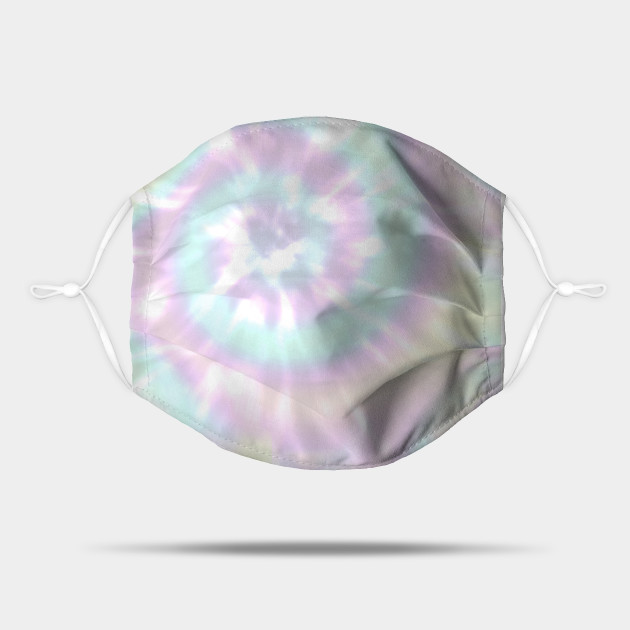 Pastel Rainbow Tie Dye Aesthetic Pink Yellow Lilac Mauve Peach And Light Green Pastel Tie Dye Mask Teepublic Similar effect done this way: teepublic
