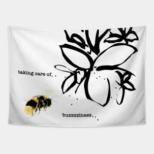 Taking Care of Buzzziness Tapestry