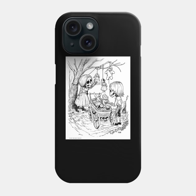 Hanging With Friends Phone Case by drawmanley