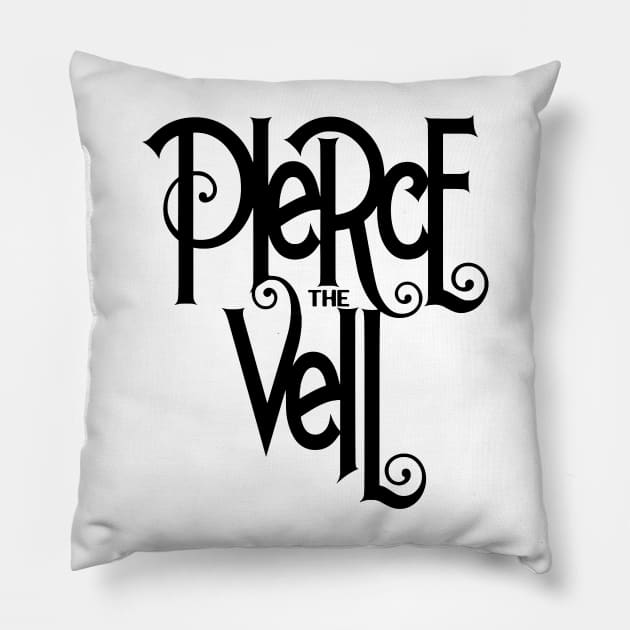 Pierce The Veil Pillow by ProjectDogStudio