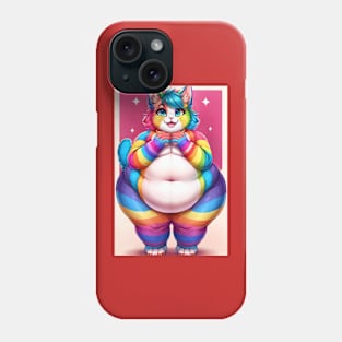 LGBTQ Big girl Kitty Phone Case